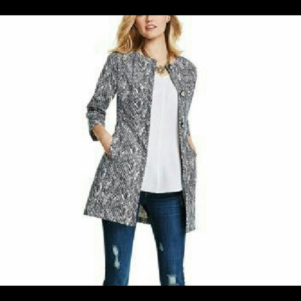 Cabi Zig Zag Jacket Women’s L Style 3034